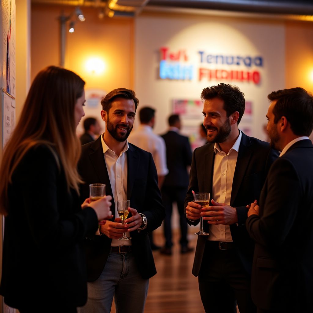Networking entre alumnos e inversores